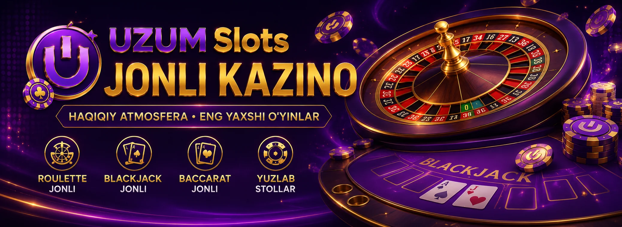 Jonli kazino — Uzum Slots